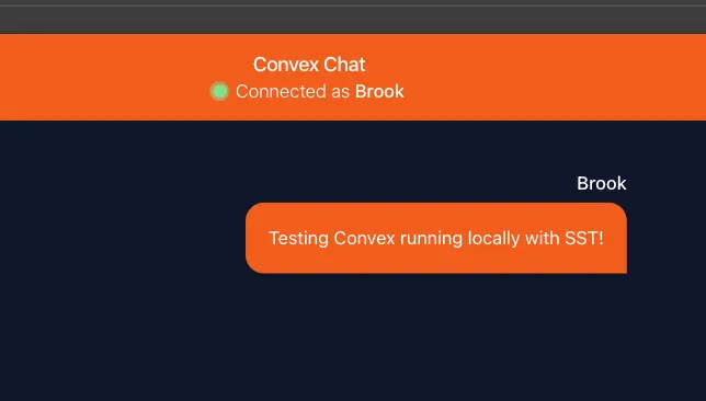 SST Dev Environment